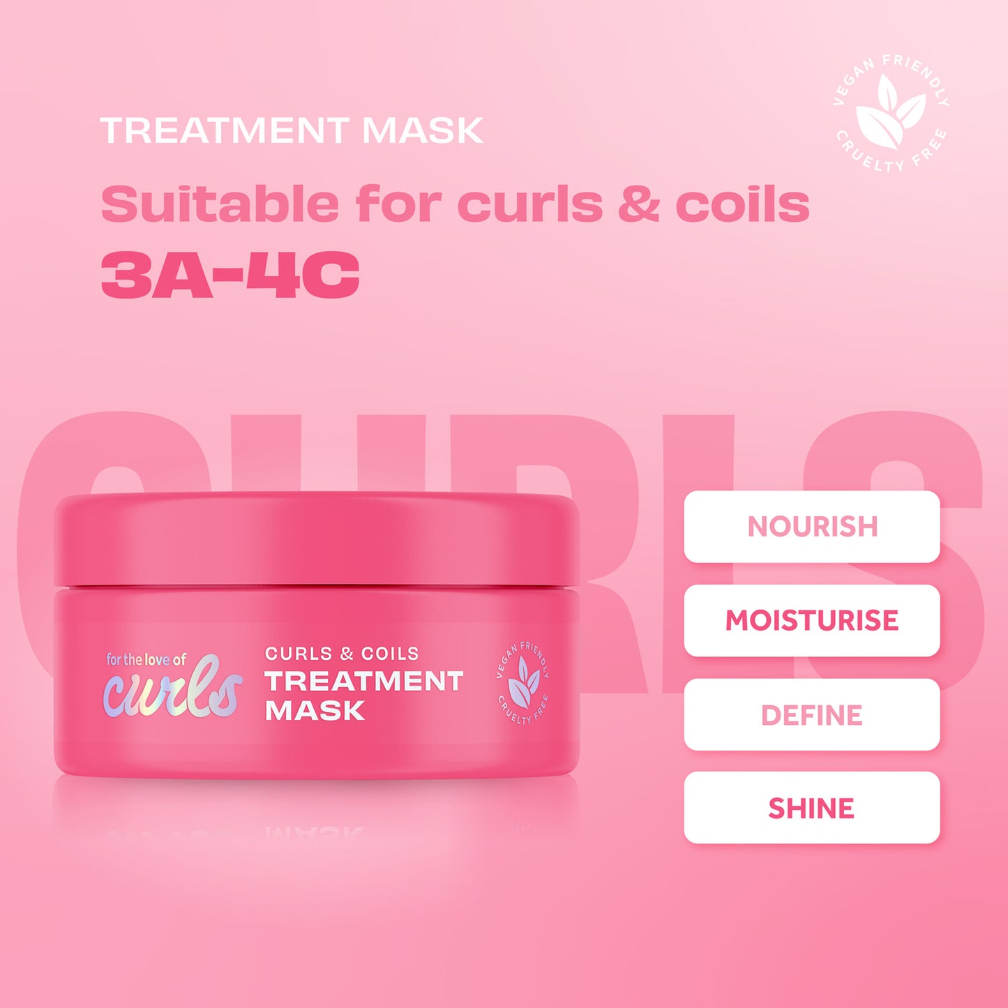 For The Love Of Curls Curls & Coils Treatment Mask