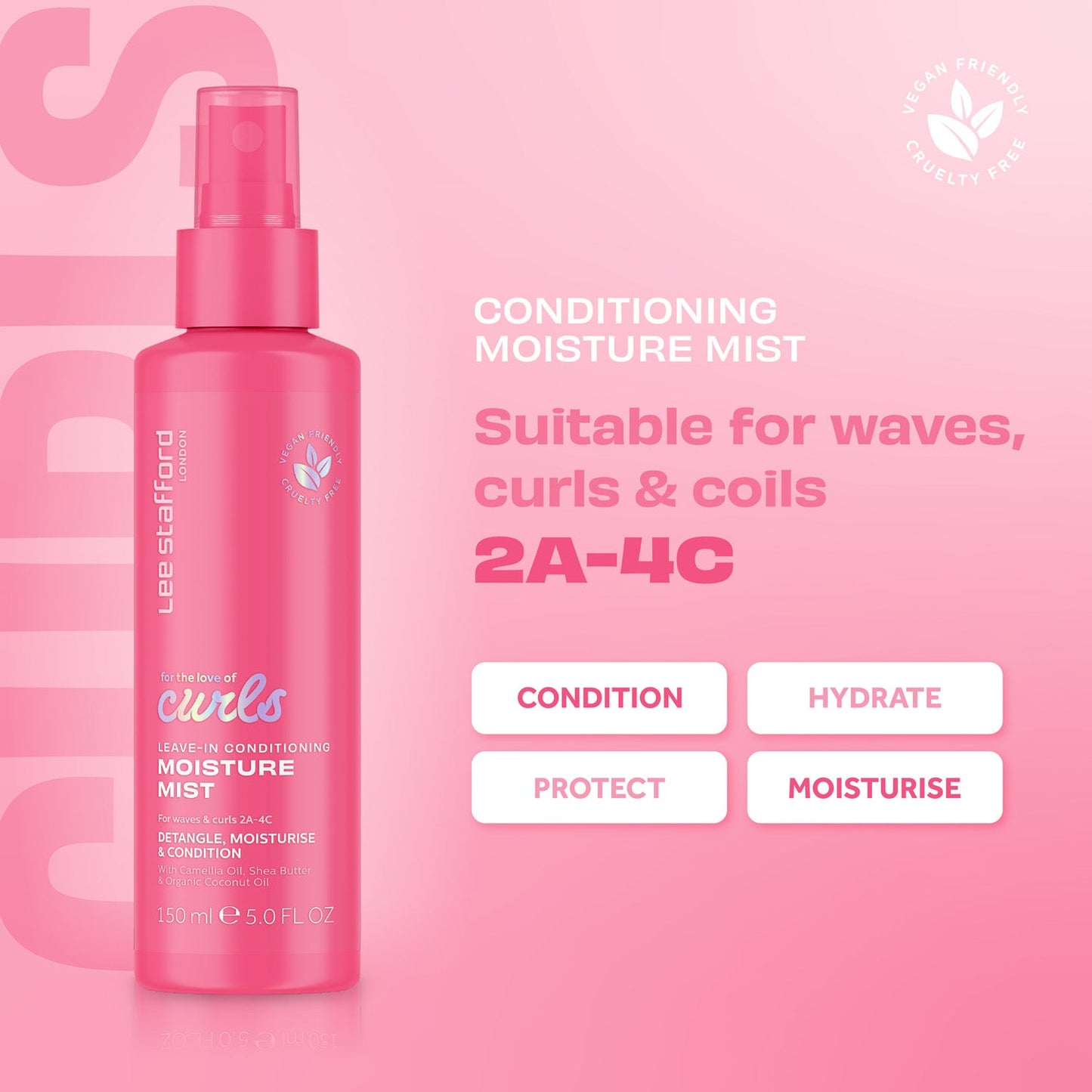 For The Love Of Curls Leave In Conditioning Moisture Mist