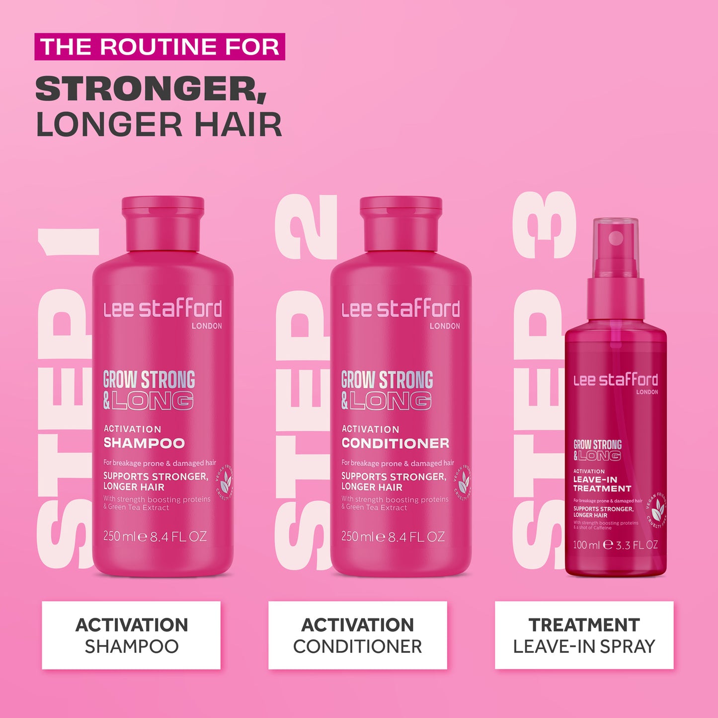 Grow Strong & Long Aktivierendes Leave-In Pflegespray
