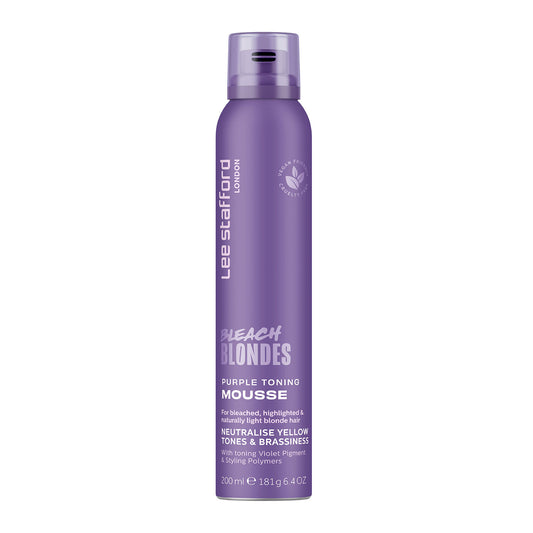 Bleach Blondes Purple Toning Schaumfestiger