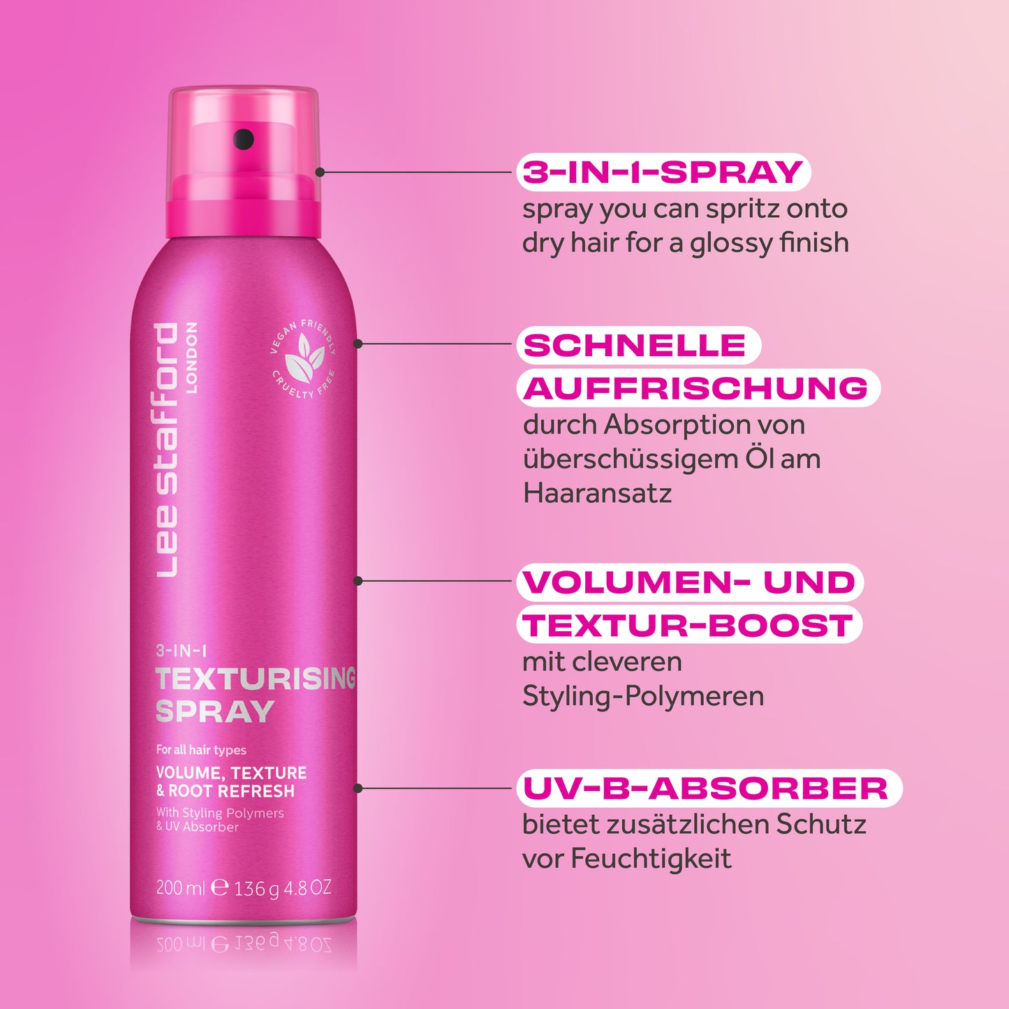 3-in-1 Texturierungsspray