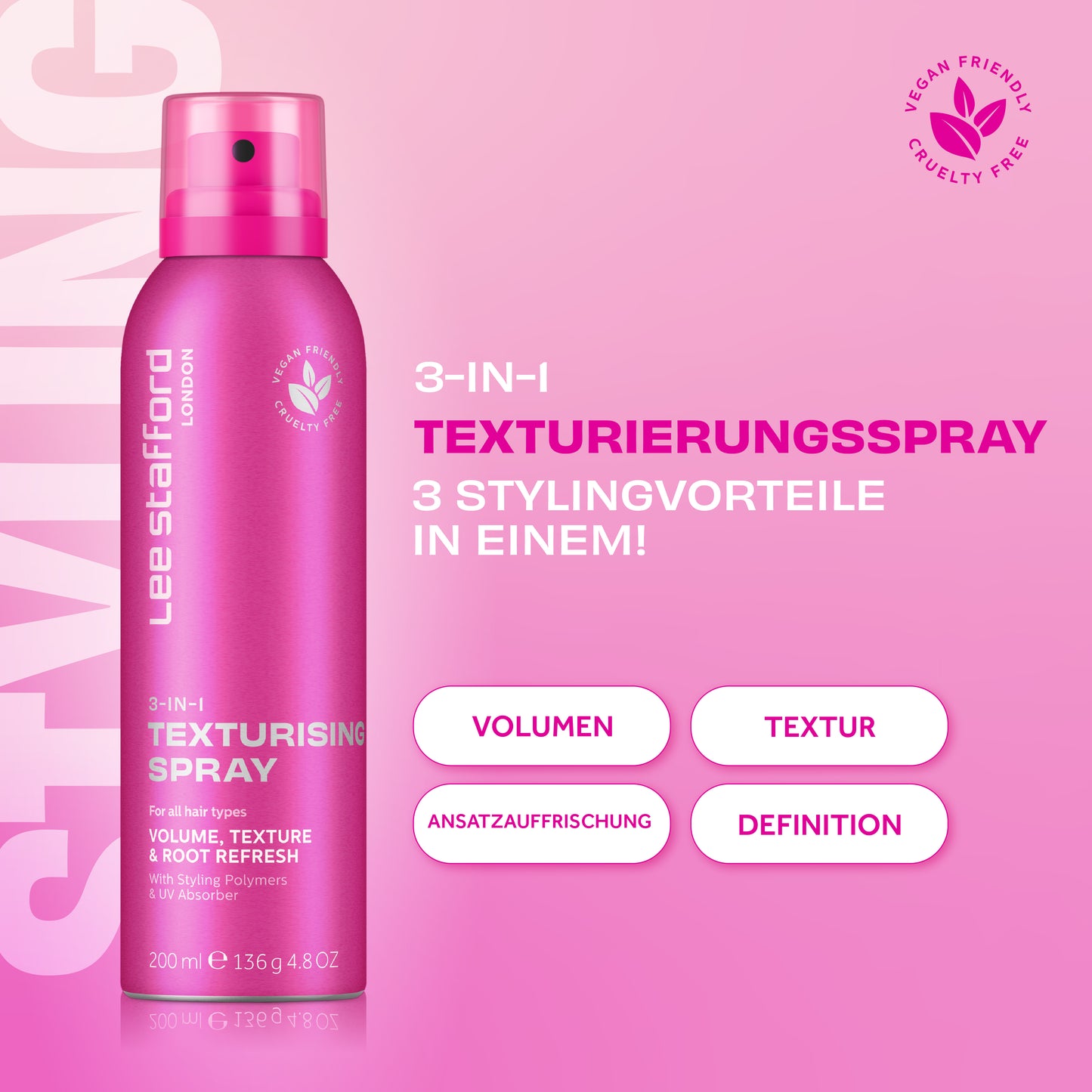 3-in-1 Texturierungsspray