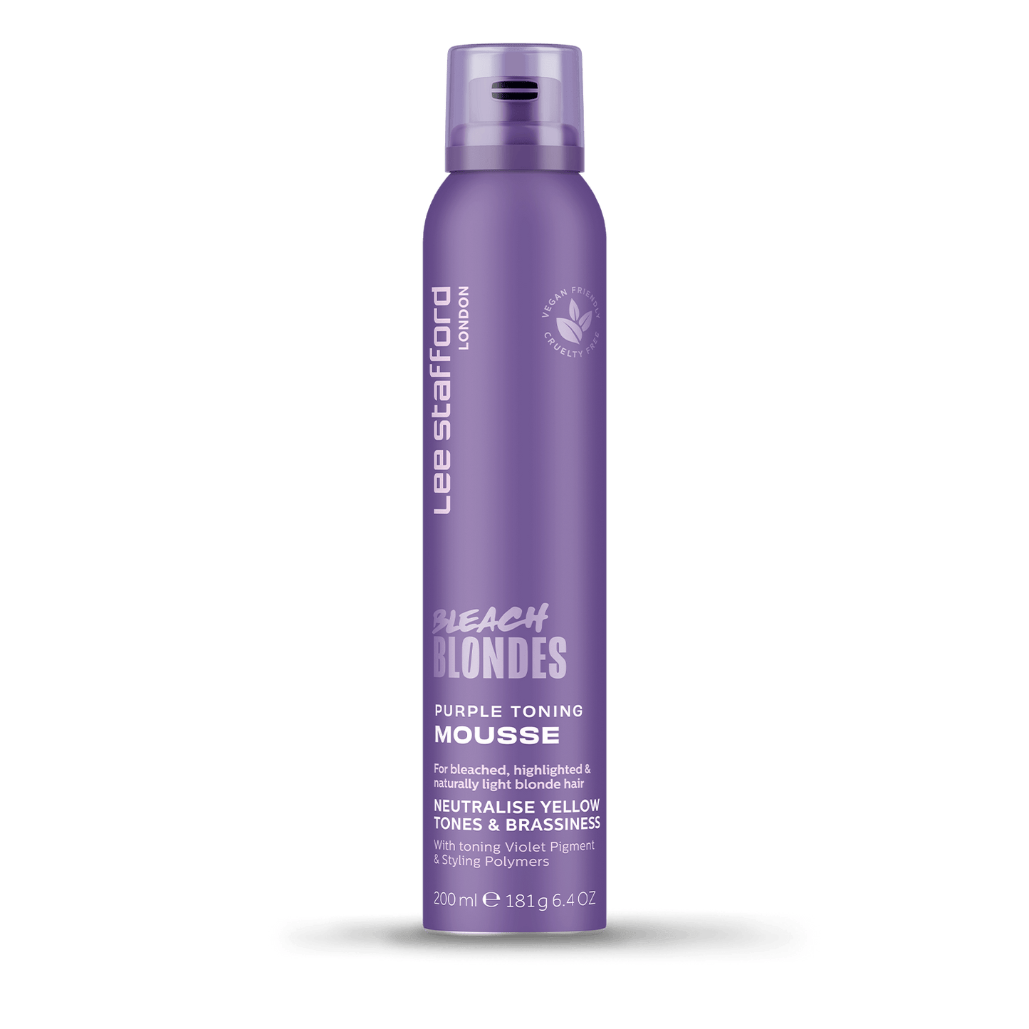 Bleach Blondes Purple Toning Schaumfestiger